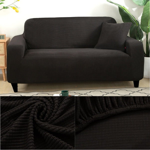 Solid Color Sofa Cover