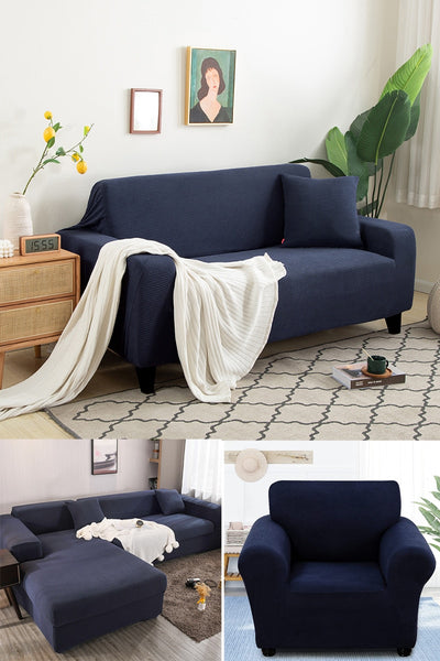 Solid Color Sofa Cover